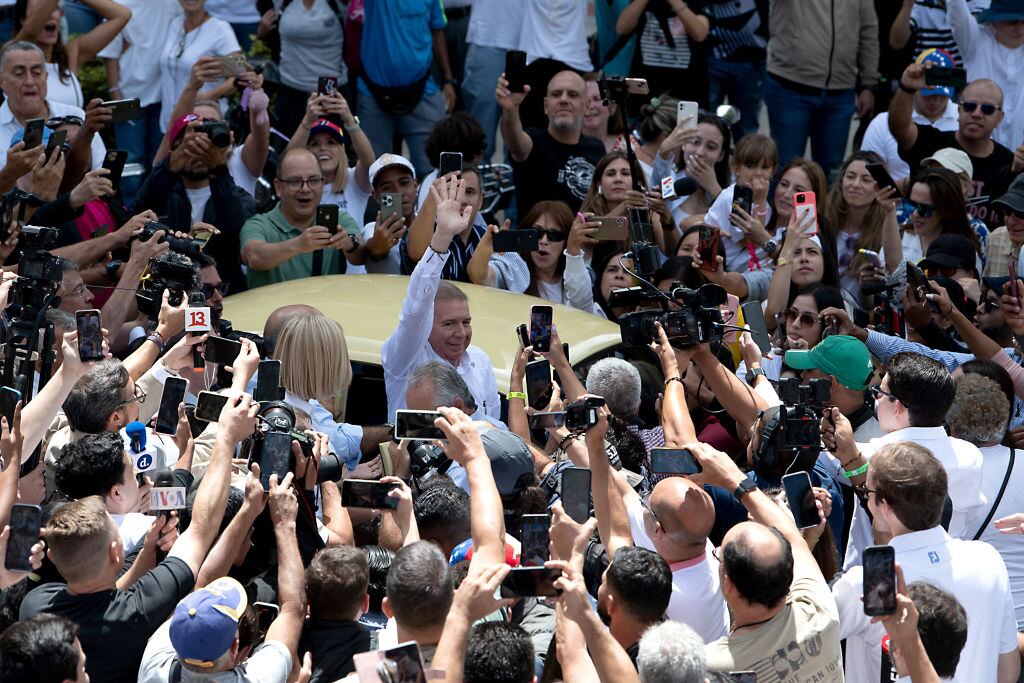 Edmundo González. Foto: Getty Images.