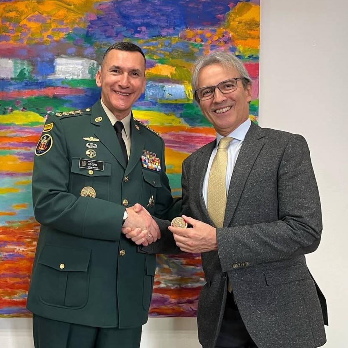 El general Luis Mauricio Ospina, nuevo agregado de Defensa en Madrid, España