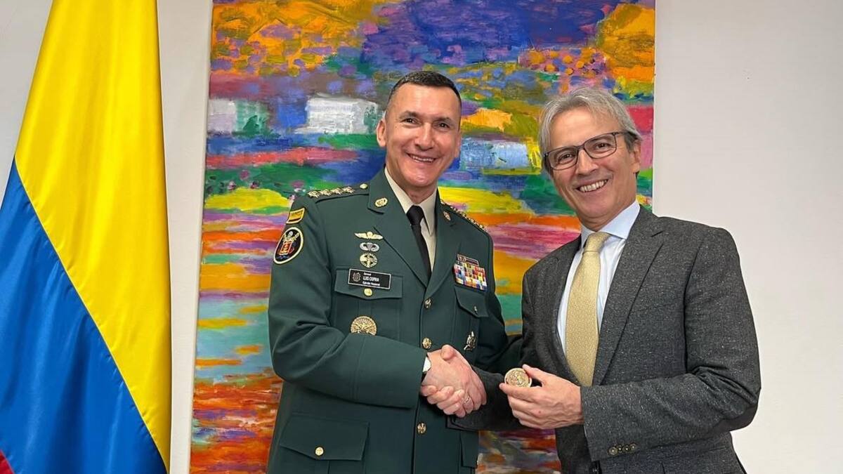 El general Luis Mauricio Ospina, nuevo agregado de Defensa en Madrid, España