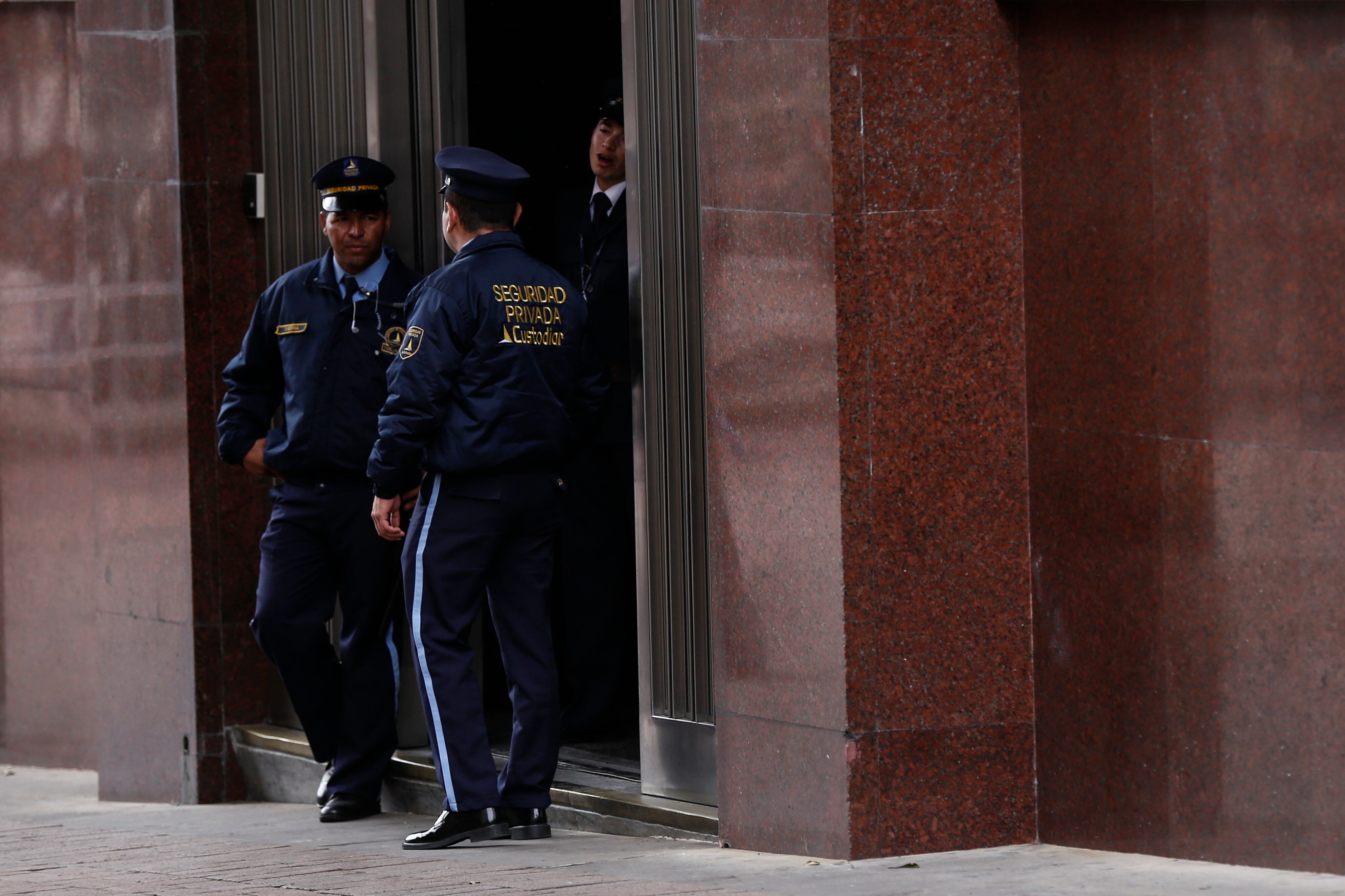Guardia de seguridad imagen de referencia. Foto: Colprensa - Juan Páez.