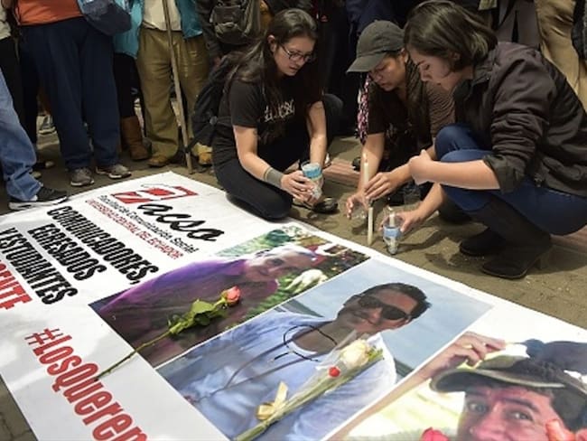 En supuesto comunicado, Guacho dice que entrega de cuerpos de periodistas está suspendida. Foto: Getty Images
