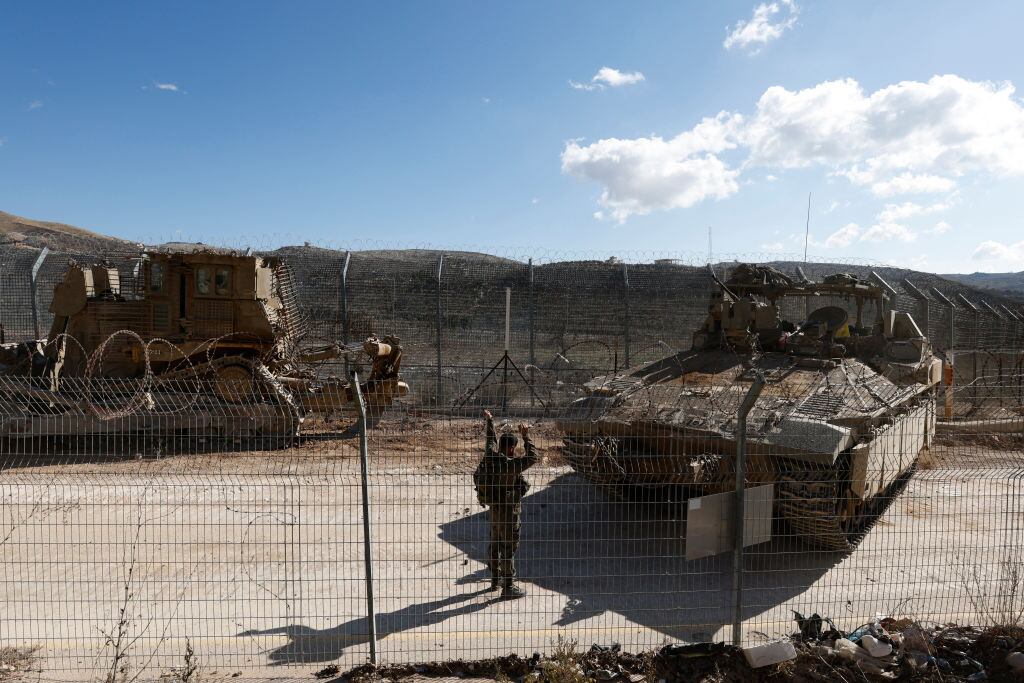 Tropas israelís. I Foto:  Jalaa MAREY / AFP) (Photo by JALAA MAREY/AFP via Getty Images.