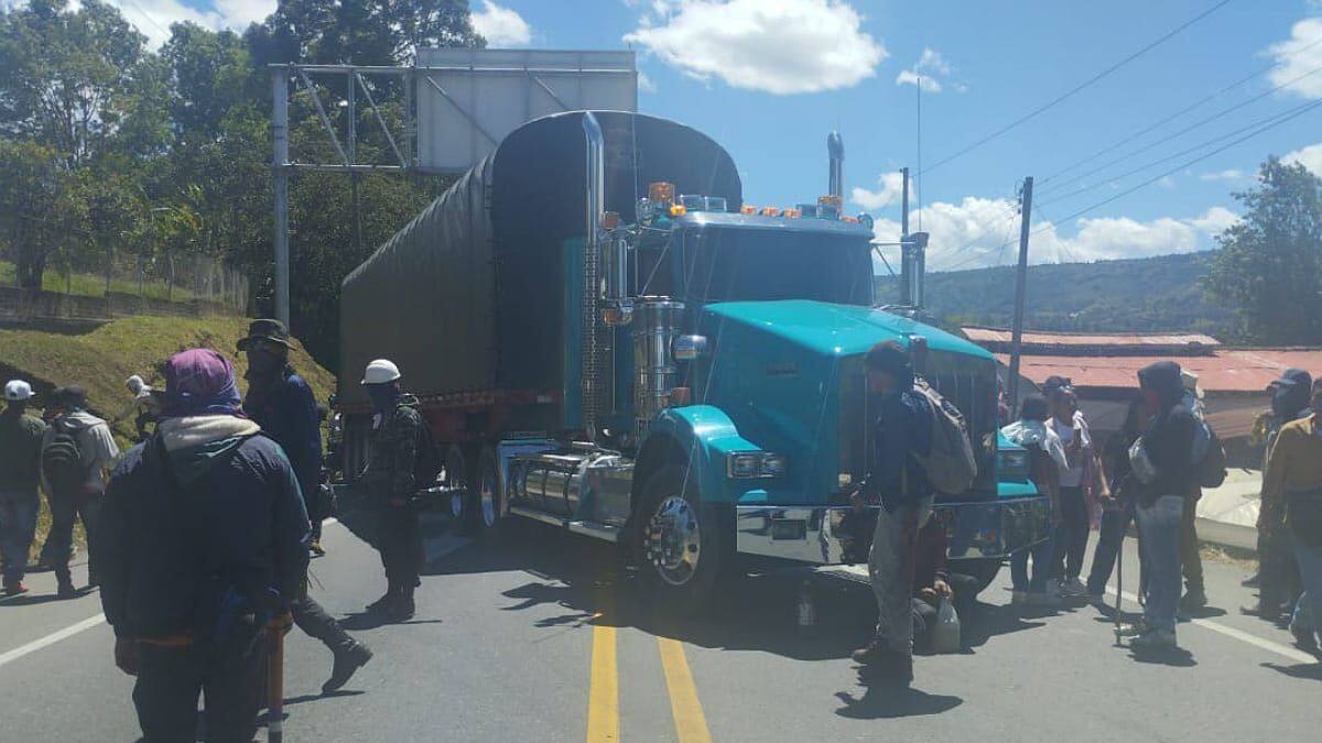 Rechazo en el Cauca contra comunidades que realizan bloqueos