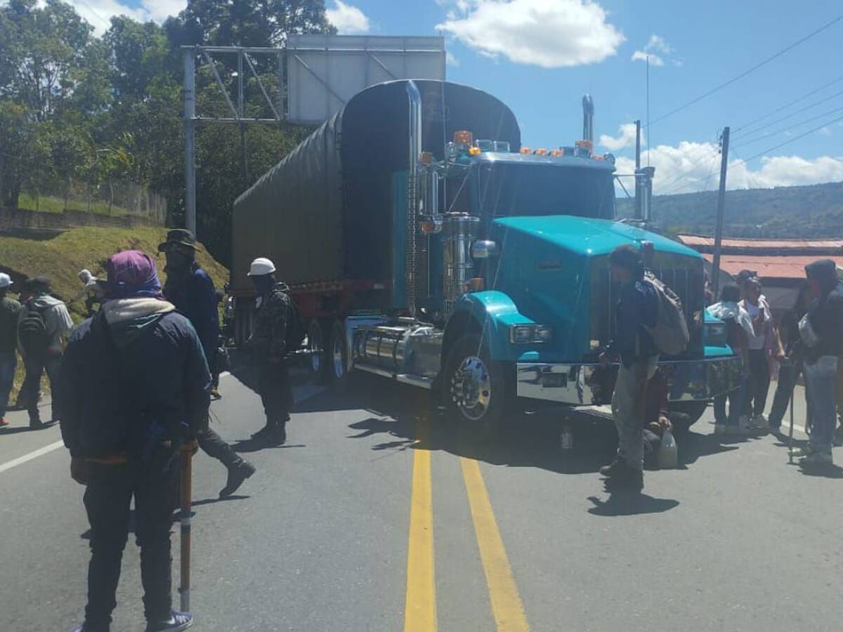 Rechazo en el Cauca contra comunidades que realizan bloqueos