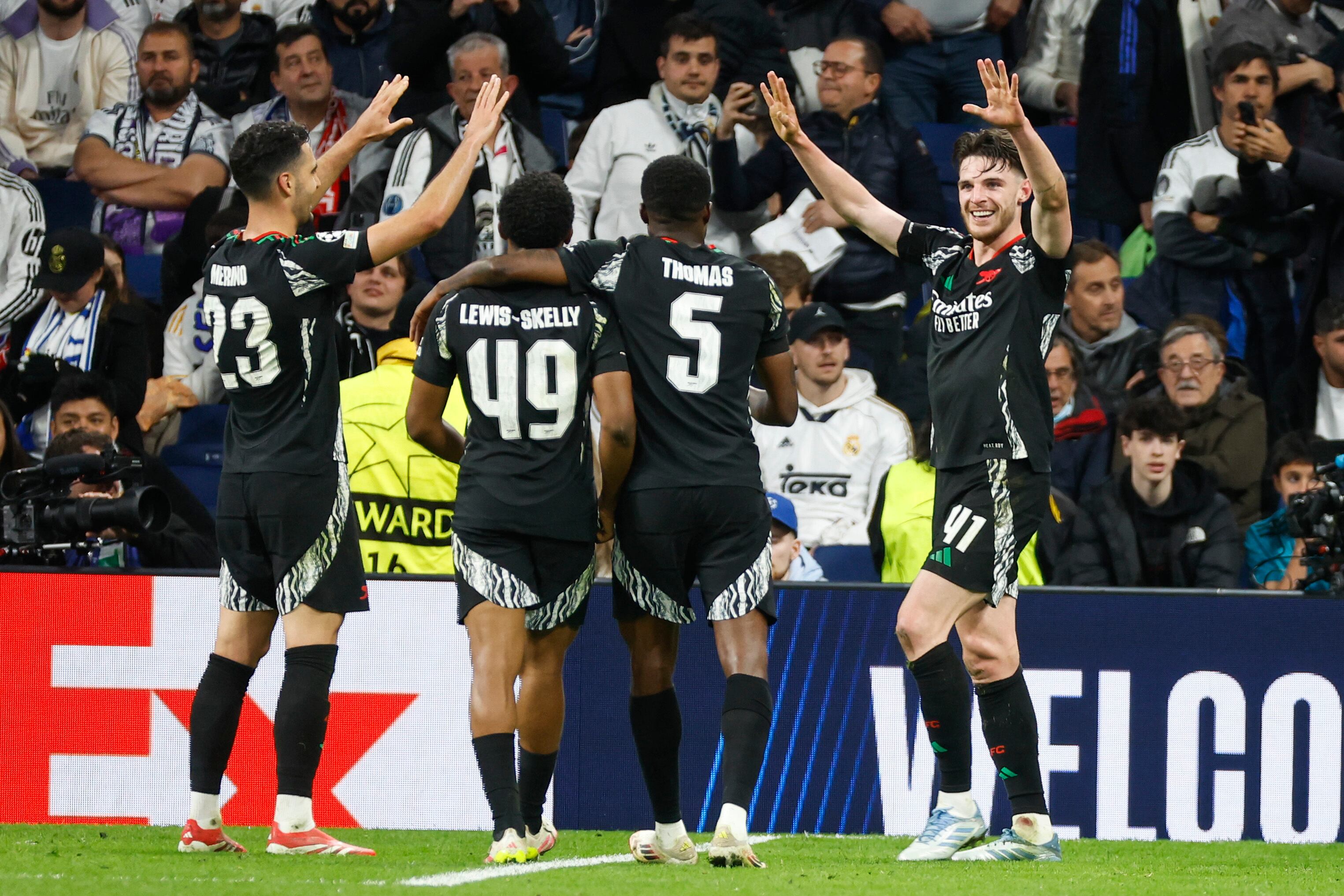 Arsenal vs. Real Madrid. Foto: EFE.