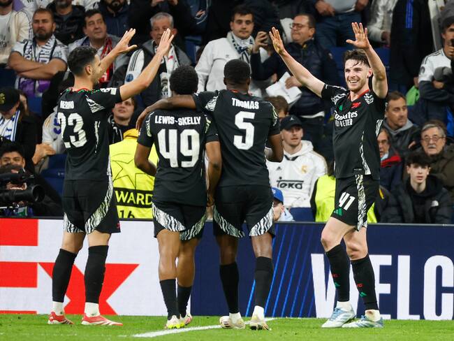 Arsenal vs. Real Madrid. Foto: EFE.