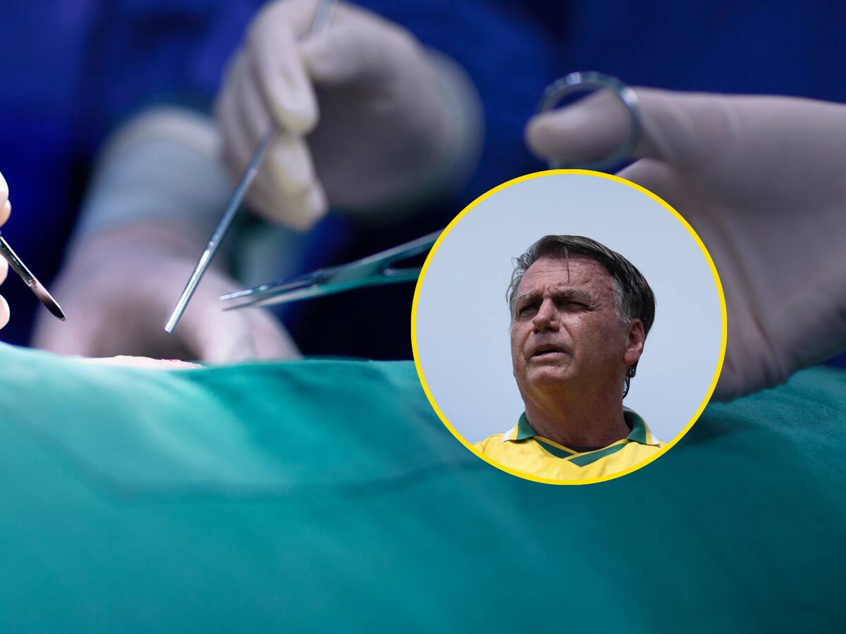 Jair Bolsonaro ha sido sometido a una operación en Brasil por una oclusión intestinal