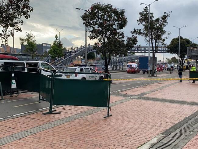 Investigación de la Policía Nacional en el lugar de los hechos. Foto: Redacción W