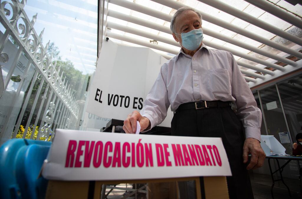 Presidente de México, Andrés Manuel López Obrador. Foto: Daniel Cardenas/Anadolu Agency via Getty Images