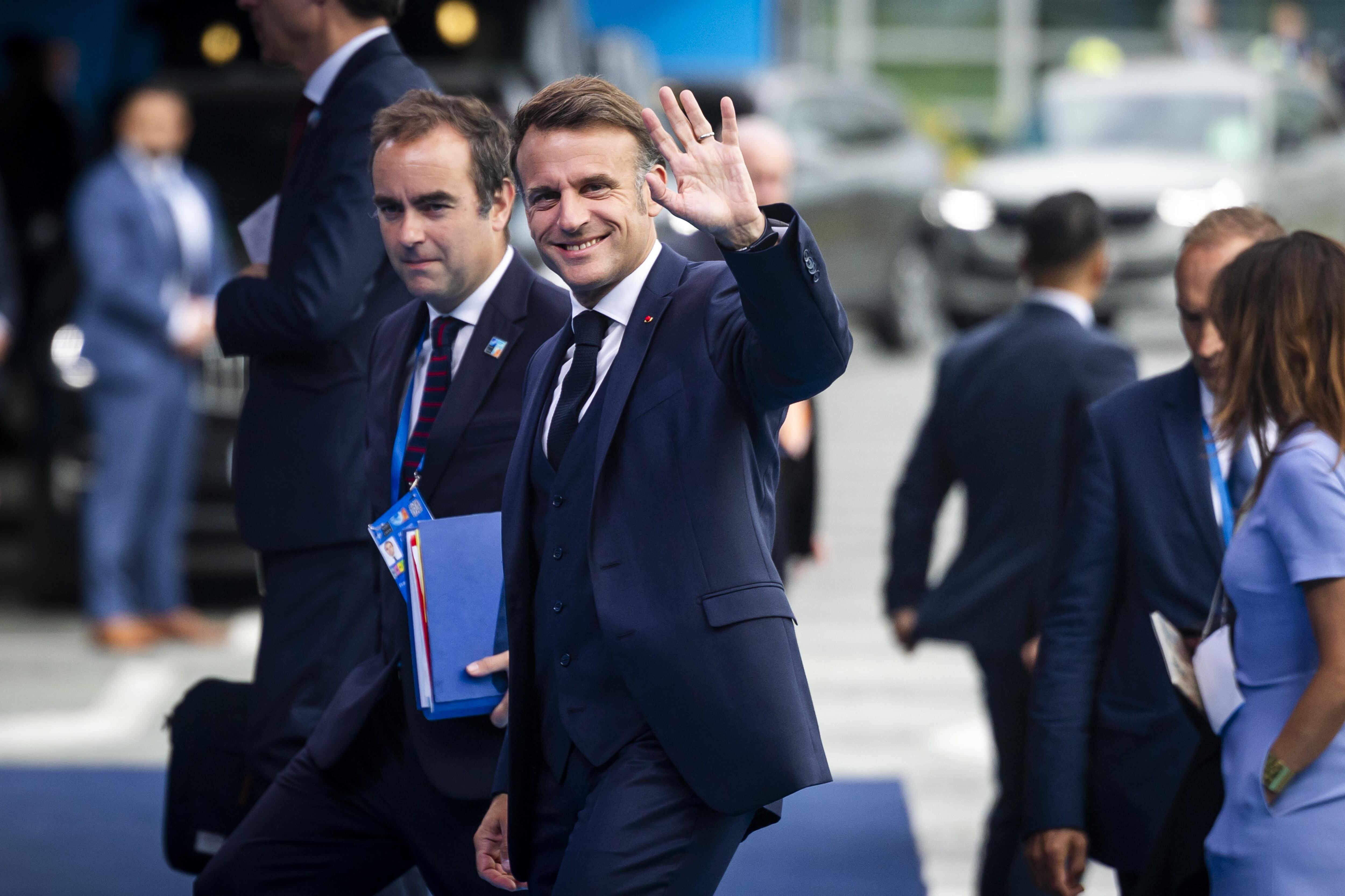 Presidente francés, Emmanuel Macron. FOTO: EFE/EPA/IRIS VAN DEN BROEK