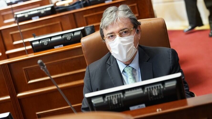 Ministro de Defensa, Carlos Holmes Trujillo. Foto: Colprensa