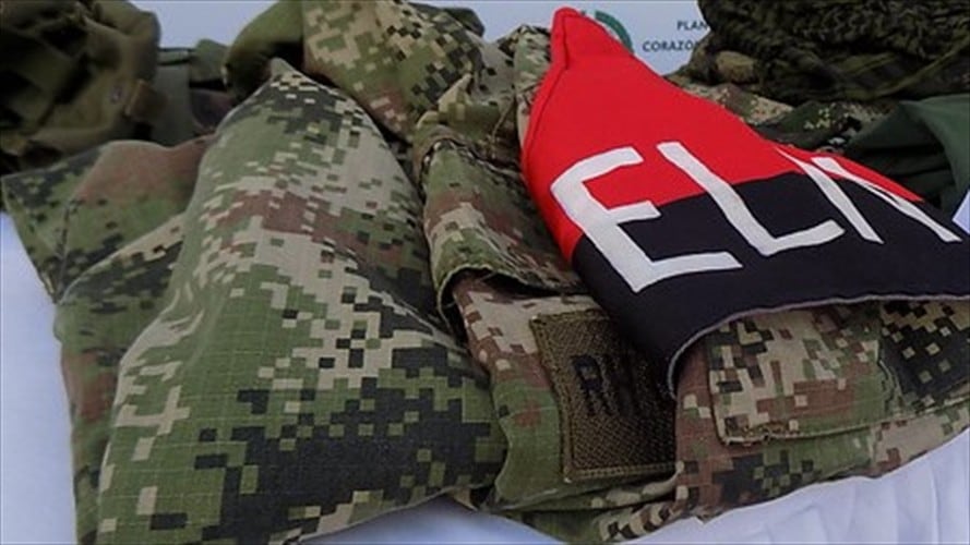 Integrantes de la columna Rafael Aguilera, disidencia del frente 30 de las Farc, y miembros de la compañía José María Becerra del Eln se enfrentaron por el control del territorio. Foto: Colprensa