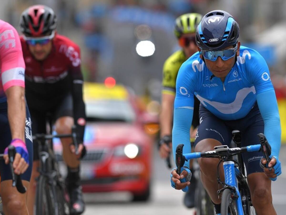 Nairo se queda por fuera de la general de la Dauphiné