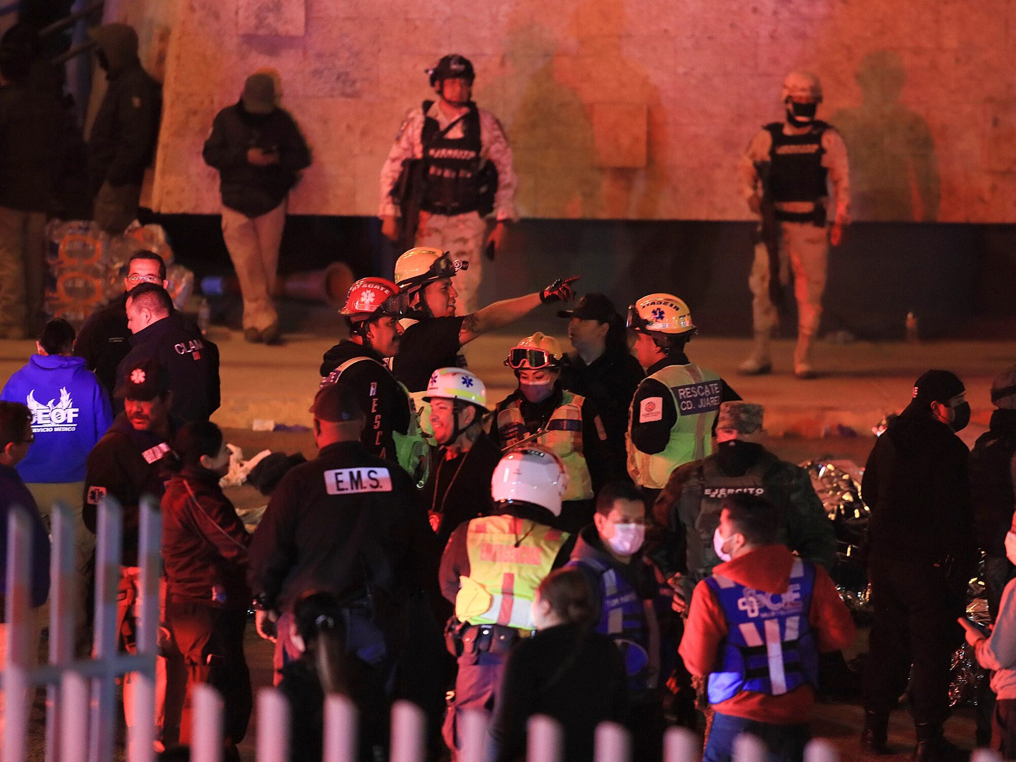 Migrantes fallecidos durante un incendio en las instalaciones del Instituto Nacional de Migración | Crédito: EFE