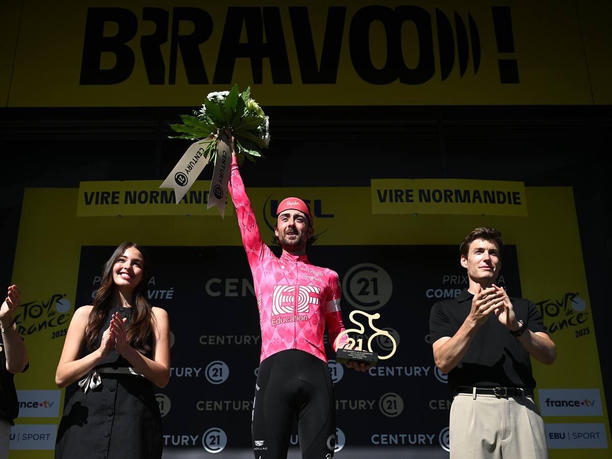 Ben Healy ganó en solitario la sexta etapa del Tour de Francia