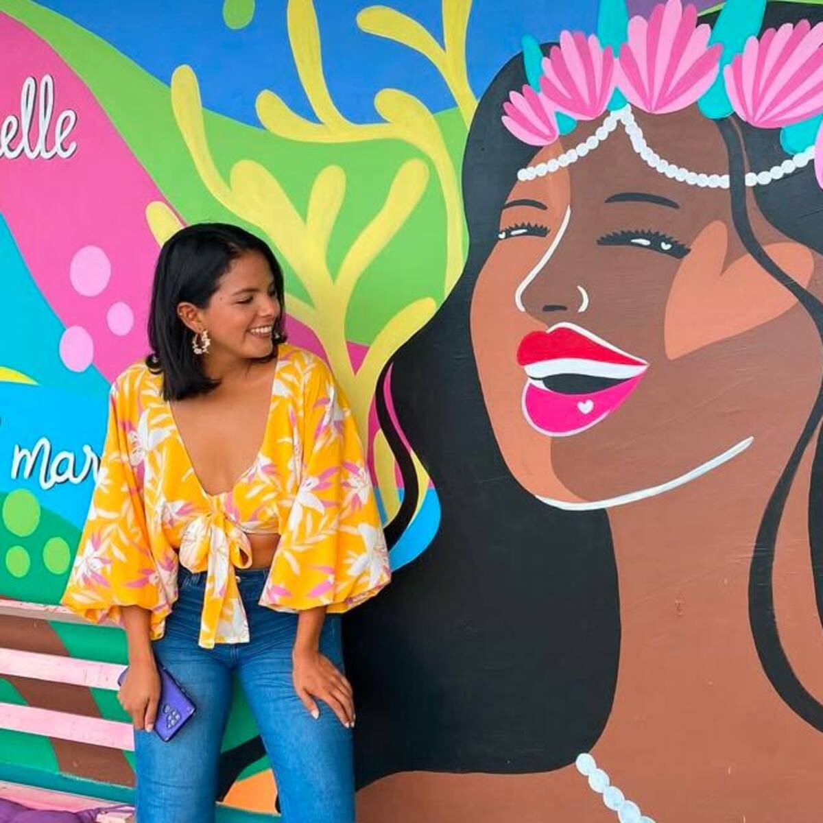 Conozca a María Fernanda Duarte, la artista que hace de murales obras de arte