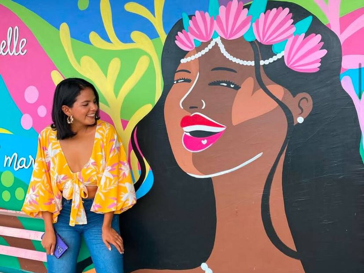 Conozca a María Fernanda Duarte, la artista que hace de murales obras de arte