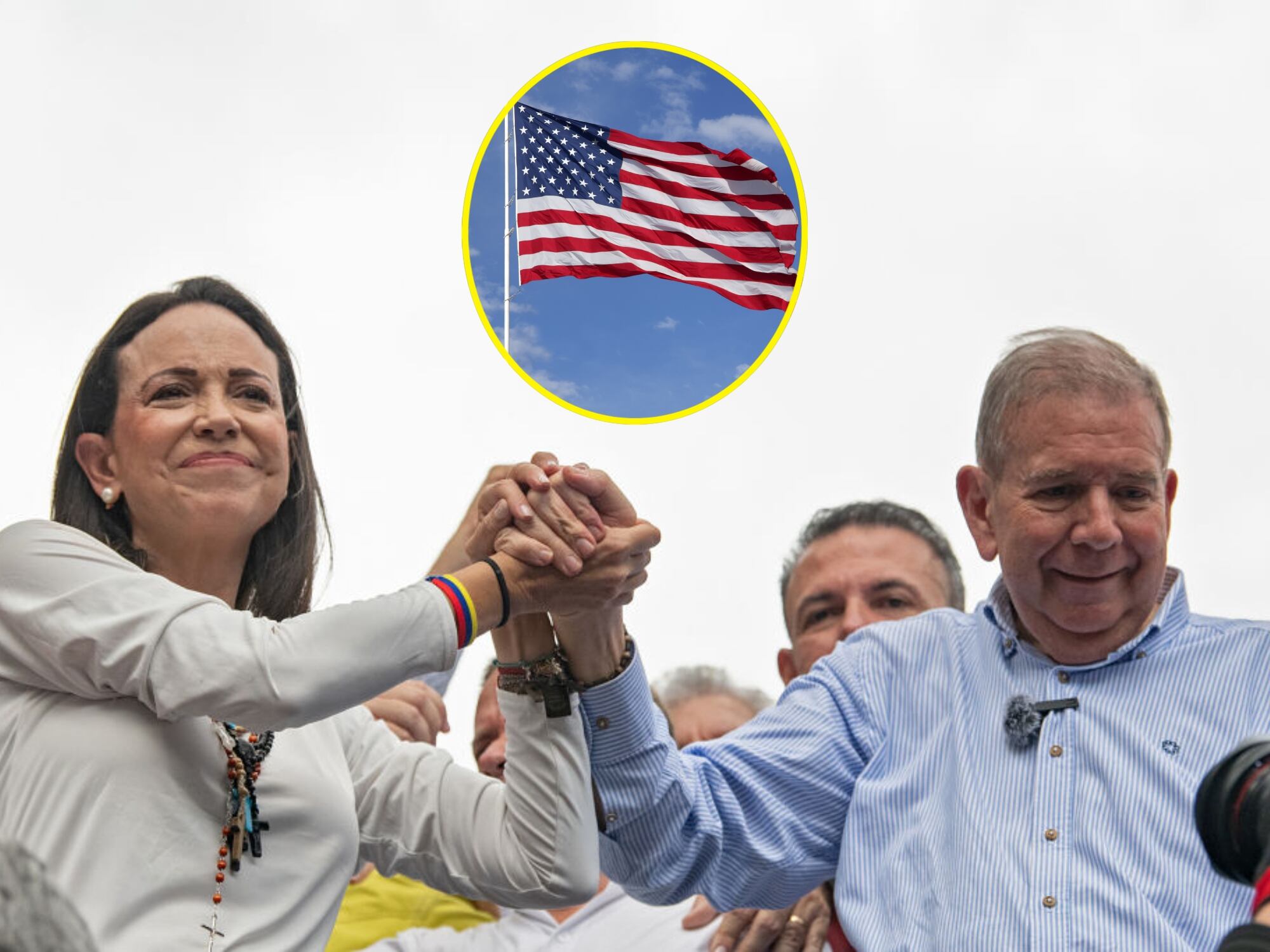 María Corina Machado y Edmundo González Urrutia. I Foto: Getty Images.