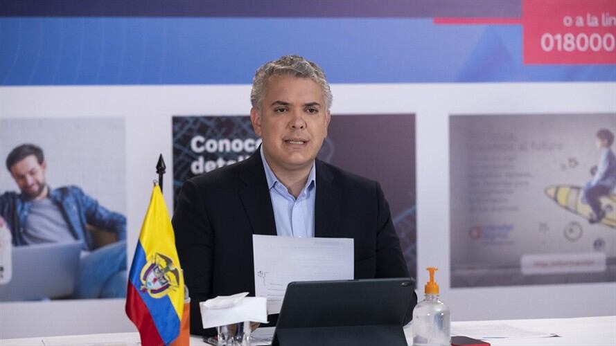 Presidente Iván Duque. Foto: Cortesía: Presidencia