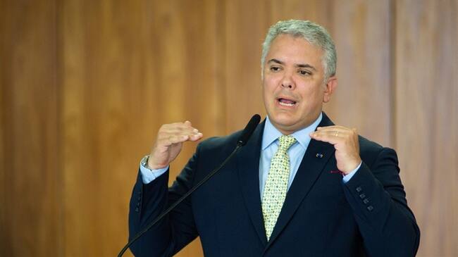 Iván Duque. Presidente colombiano. Foto: Getty Images
