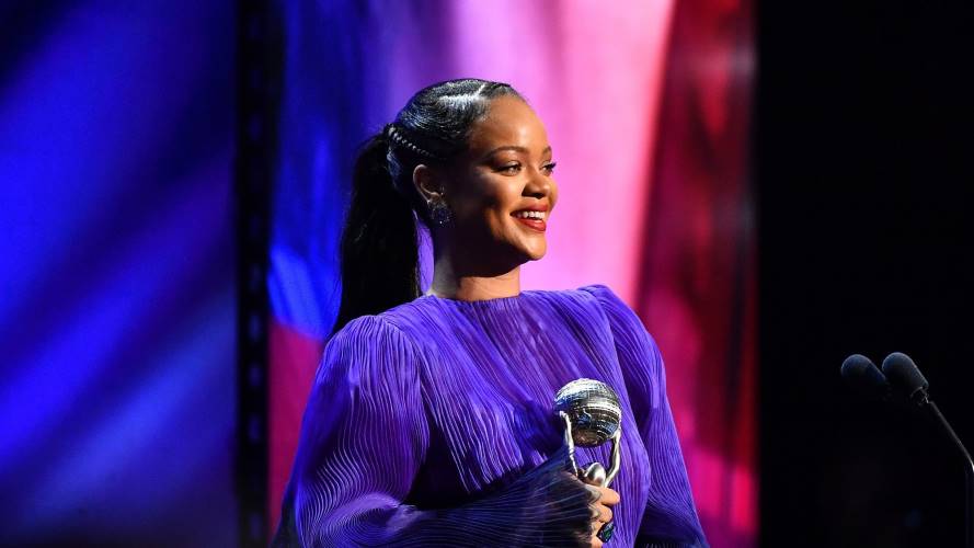 Cantante estadounidense Rihanna // Paras Griffin/Getty Images