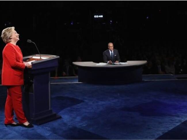 El primer debate de los candidatos presidenciales fue visto por unos 100 millones de personas.. Foto: BBC Mundo