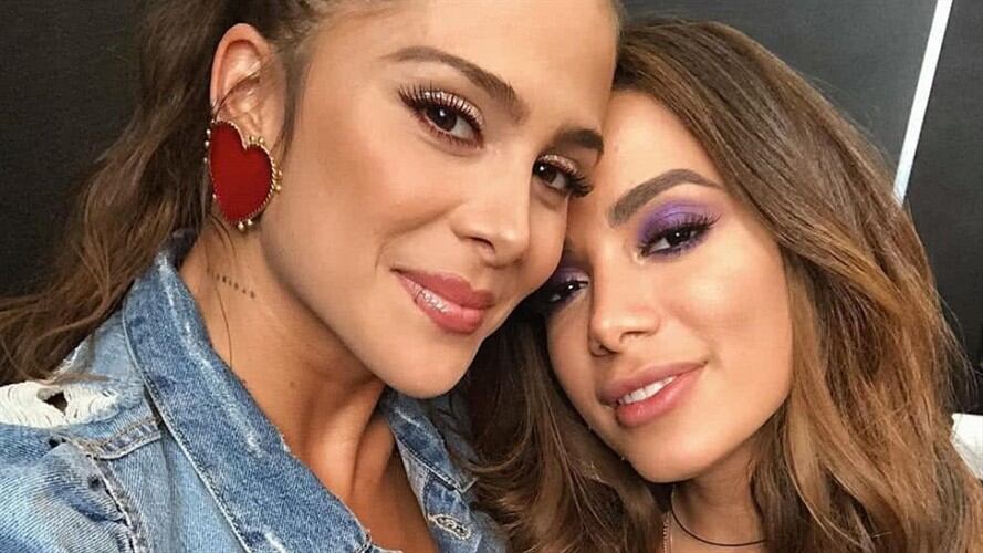 Anitta y Greeicy. Foto: Cortesía