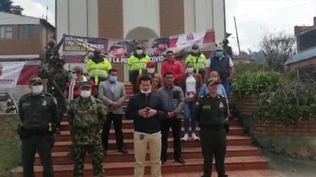 En Chiquinquirá se han registrado dos casos positivos de La Covid-19.. Foto: La W