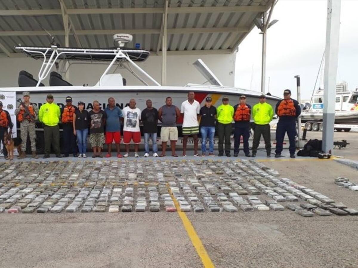 Autoridades decomisan más de media tonelada de cocaína en zona insular de Cartagena