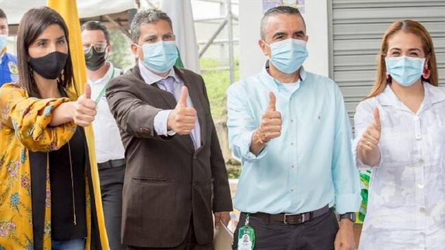 Visita de la ministra de Educación a la ciudad de Pereira. Foto: Alcaldía de Pereira.