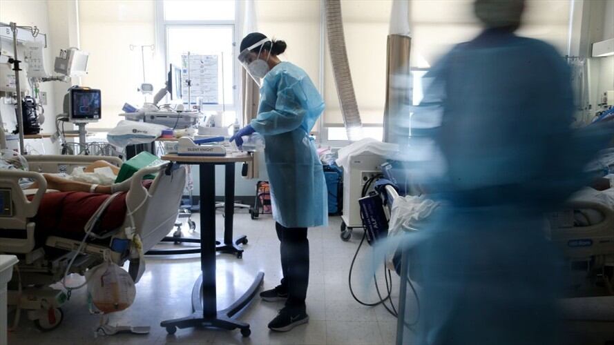 La noche del pasado viernes 9 de abril falleció Javier Cabarcas Pinedo, secretario de Salud de Soledad . Foto: Getty Images / MARIO TAMA