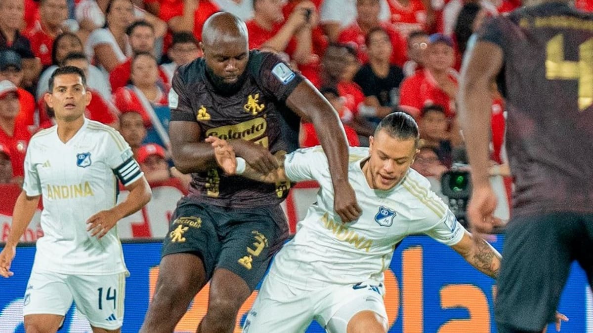 América hizo respetar el Pascual Guerrero y derrotó a Millonarios 2-1