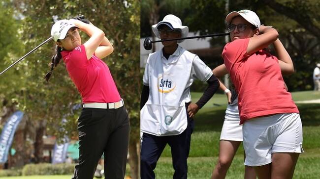 La golfista María José Bohórquez. Foto: Colprensa