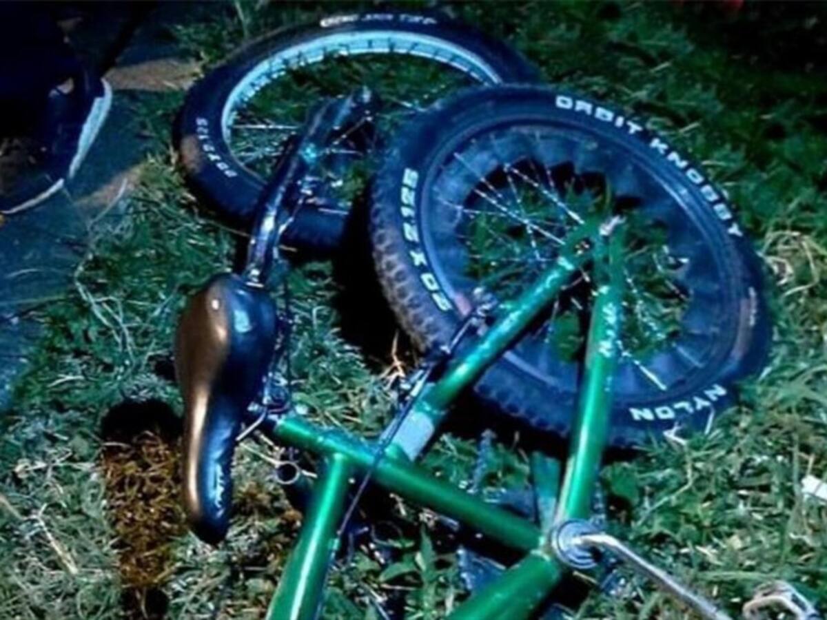 Menor de edad quedó inconsciente después de un fuerte accidente en Anserma, Caldas