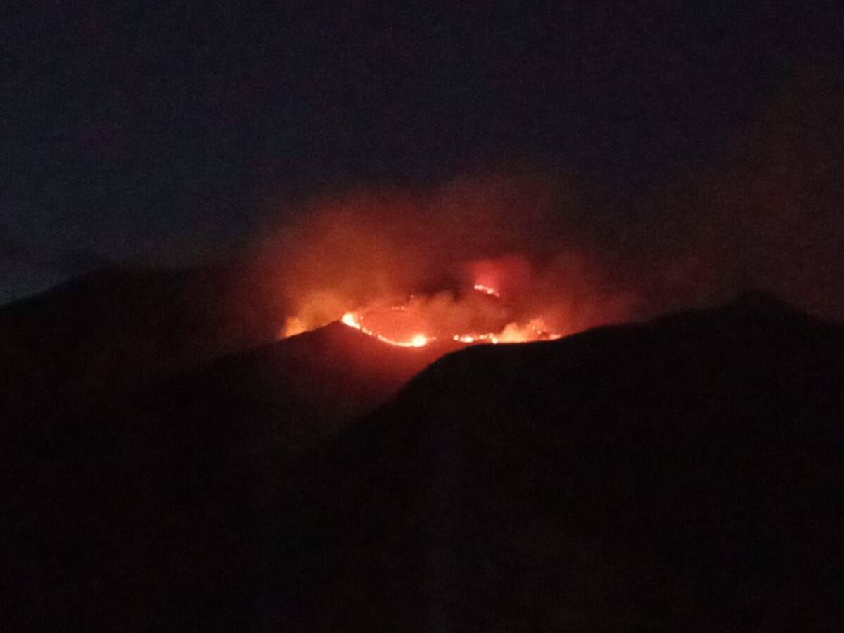 Más de 15 horas completa incendio forestal en zona montañosa de Cali