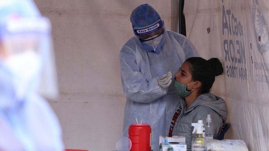 Casos de COVID-19 en Colombia. Foto: Colprensa