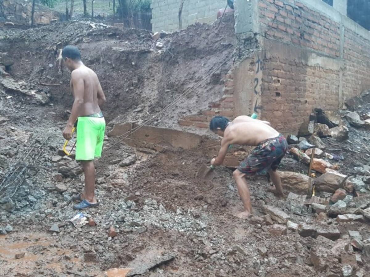 Lluvias en Santa Marta provocaron emergencias durante el fin de semana