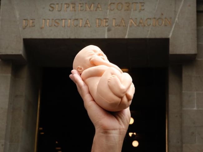 La Suprema Corte de México declaró este martes inconstitucional castigar el aborto . Foto: Agencia EFE