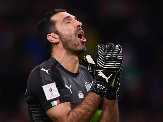 Italia queda por fuera del Mundial tras empatar con Suecia. Foto: Agencia AFP