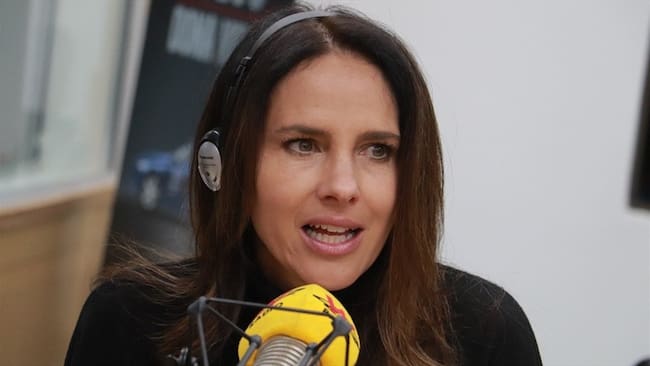 Paola Turbay. Foto: La Hora del Regresocon Carlos Montoya