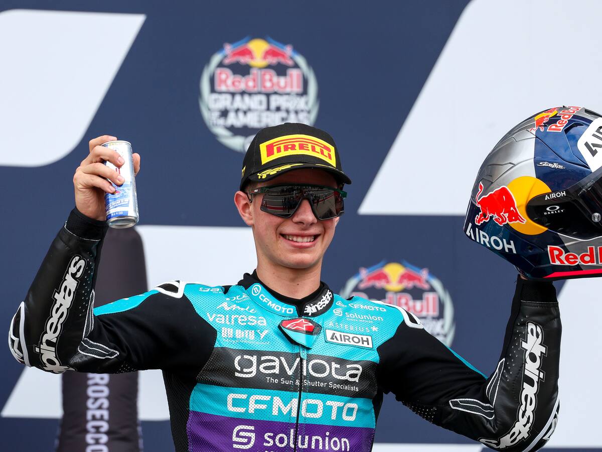 David Alonso tiene como objetivo principal el liderato del mundial de moto3