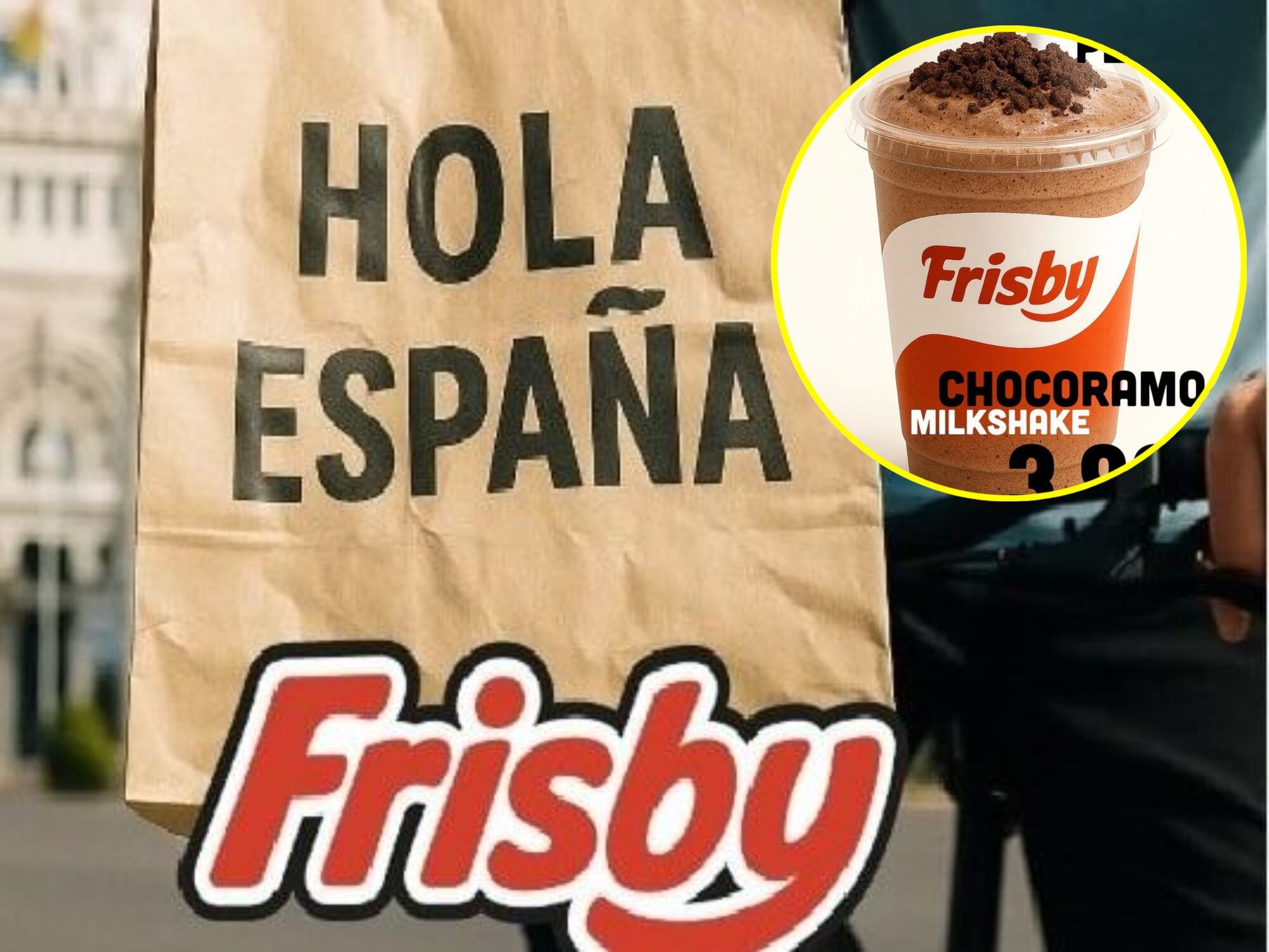 Milkshake de Chocorramo en Frisby España