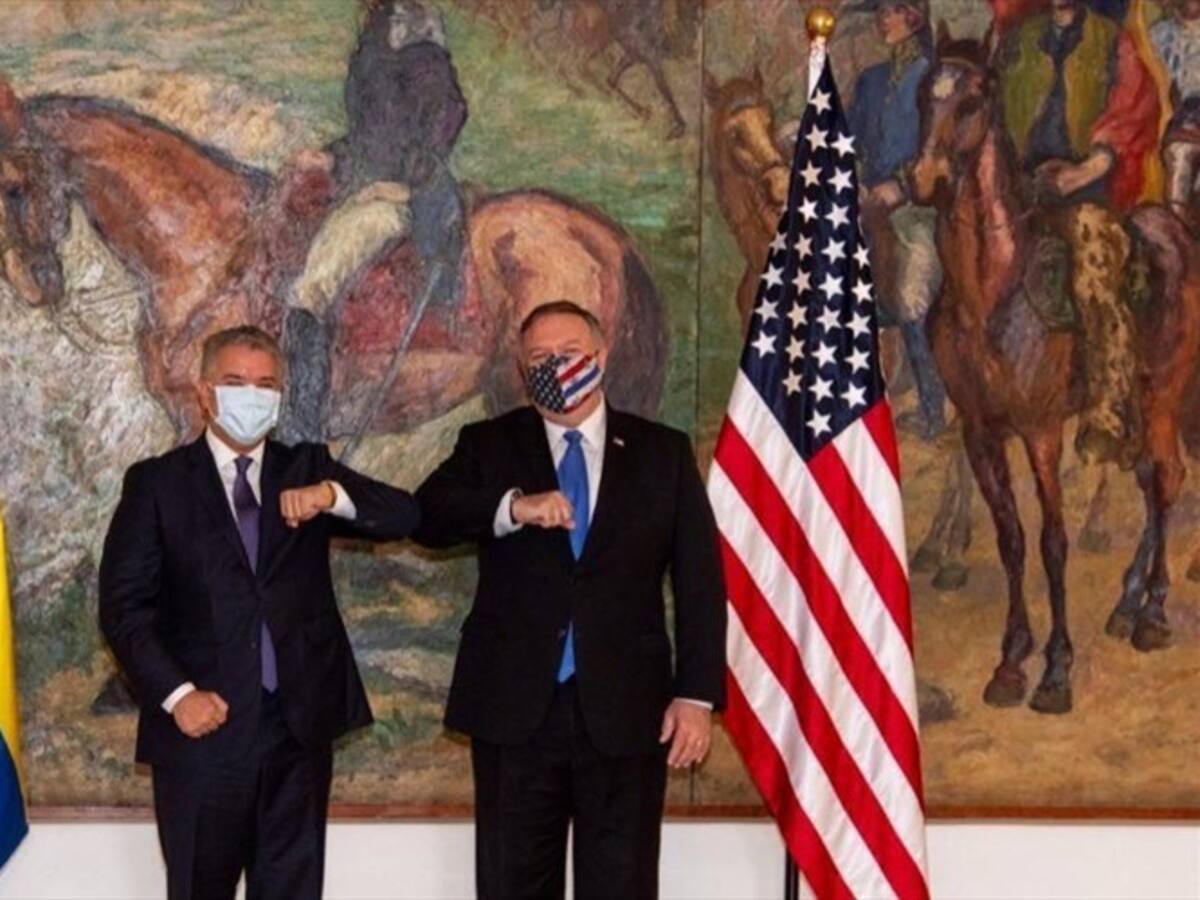 Pompeo se comprometió con Duque a seguir ayudando a damnificados por el huracán Iota