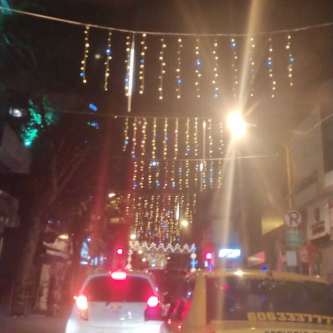 Alumbrado de Pereira. Crédito: Suministrada.