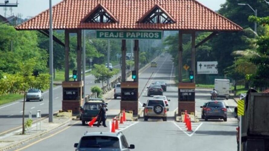 Peaje de Puerto Colombia, Atlántico. Foto: Archivo