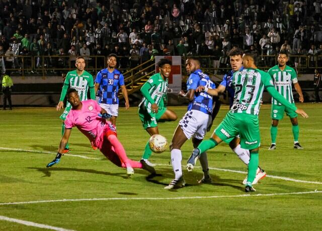 Boyacá Chicó vs. Atlético Nacional. 16 de marzo de 2024. Foto: Colprensa.