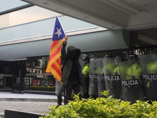 Hotel donde se realiza Foro de Madrid en Bogotá fue atacado