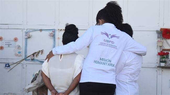 Unidad de Búsqueda inicia misión para buscar a dos secuestrados por Farc en La Calera. Foto: Cortesía UBPD