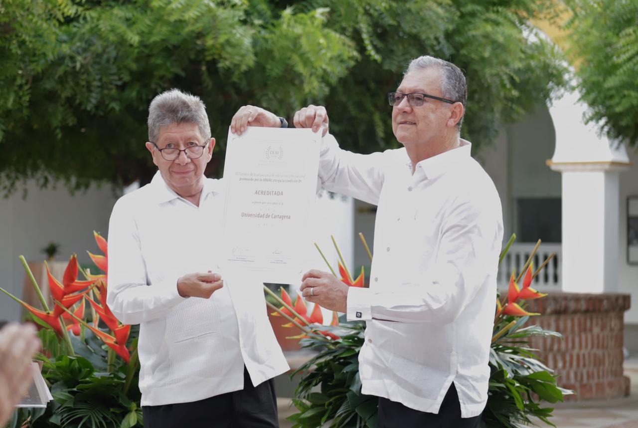 Universidad pública de Cartagena, primera en Colombia en obtener acreditación internacional. Foto: cortesía