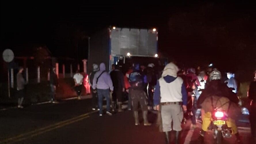 En el sector de Los Robles, Timbío, hay concentración de comunidades . Foto: Cortesía